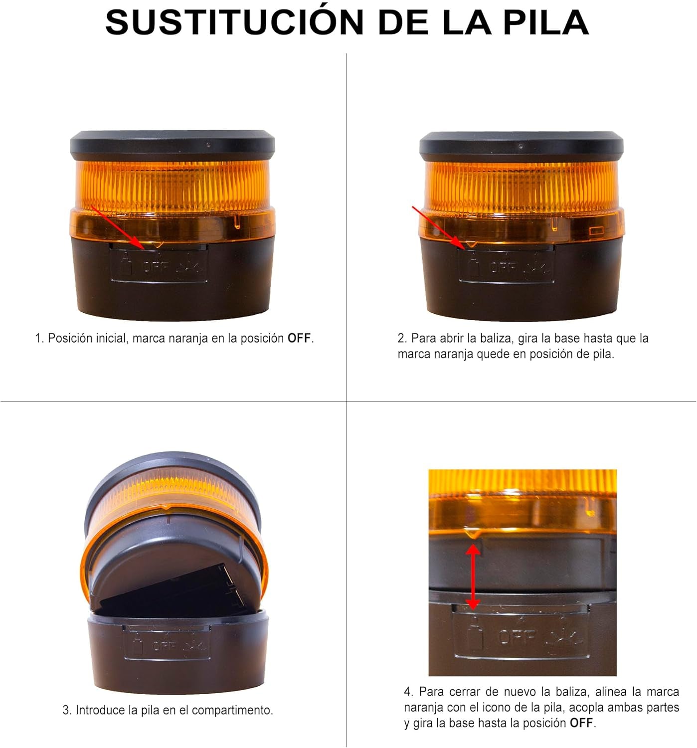 Luz De Emergencia V16 Para Coche Con Fijación Magnética  Homologada Y Con Geolocalización a Plataforma DGT 3.0